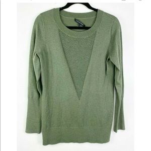 Marissa Webb Royce Military Pullover Sweater Wool